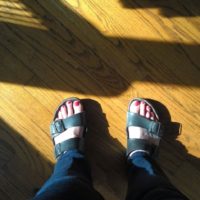 February Sandals in Chicago